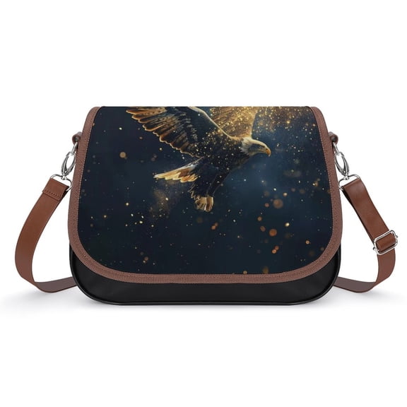 A Powerful Eagle (1) Vintage Crossbody Bag for Women Medium Leather Hobo Bags Shoulder Bag Classic City Leather Satchels