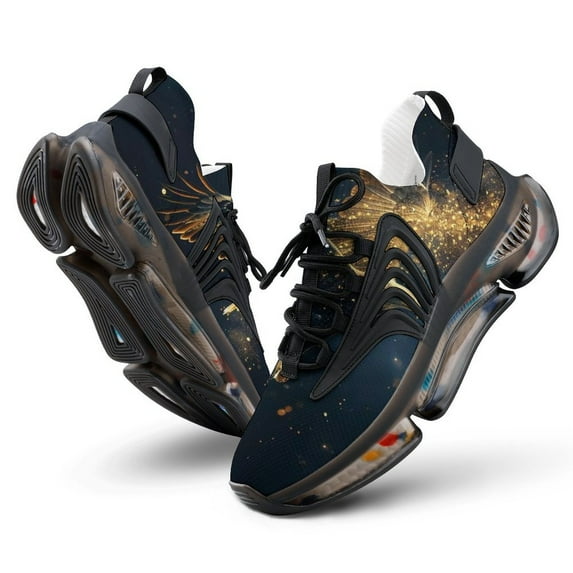 A Powerful Eagle (1) Walking Shoes for Men Woman Lightweight Tennis Fashion Elastic Sports Shoes Cushion Basketball Shoes