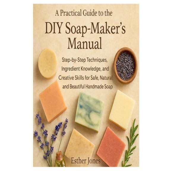A Practical Guide to the DIY Soap-Maker's Manual: Step-by-Step Techniques, Ingredient Knowledge, and Creative Skill, (Paperback)
