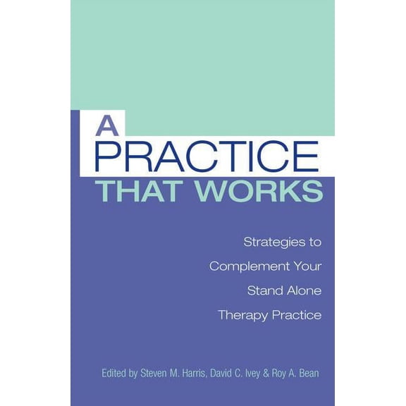 A Practice That Works: Strategies to Complement Your Stand Alone Therapy Practice, (Paperback)