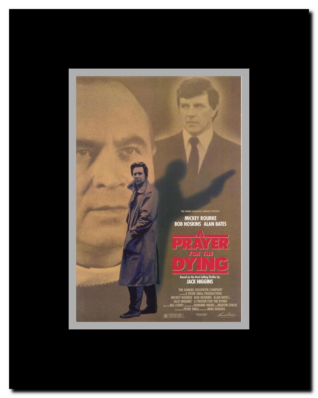 A Prayer for the Dying Framed Movie Poster