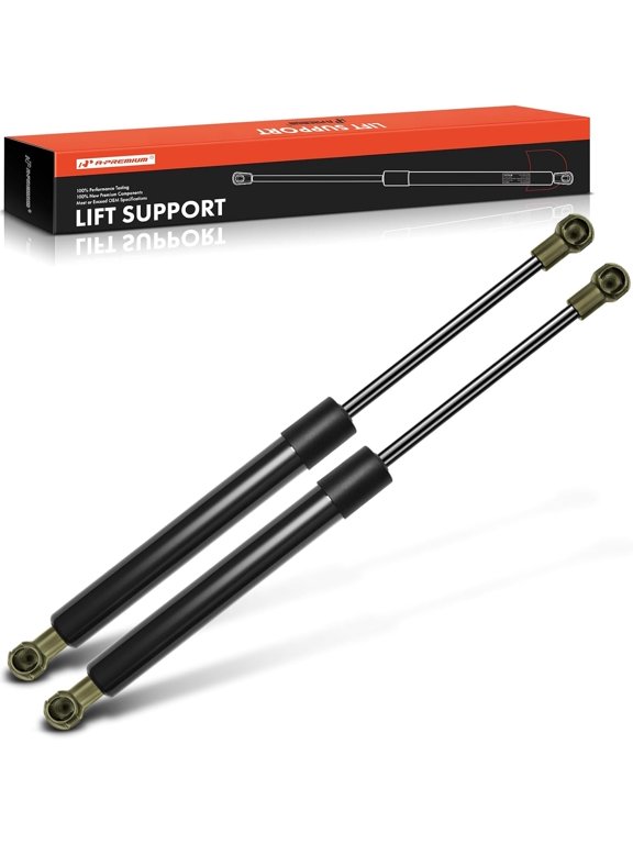 Front Hood Lift Supports Shock Struts Compatible with BMW | for E53 Series X5 2000 2001 2002 2003 2004 2005 2006 Sport Utility, Set of 2 Direct Fit Gas Springs Prop