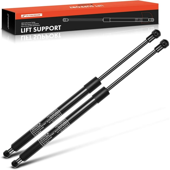 A-Preimum Tailgate Rear Trunk Lift Supports Shock Struts Replacement for BMW E46 323Ci 325Ci 330Ci M3 2001-2006 Convertible Only 2-PC Set