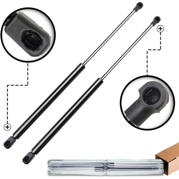 A-Preimum Tailgate Rear Trunk Lift Supports Shock Struts Replacement for Volvo XC90 2003-2014 2-PC Set