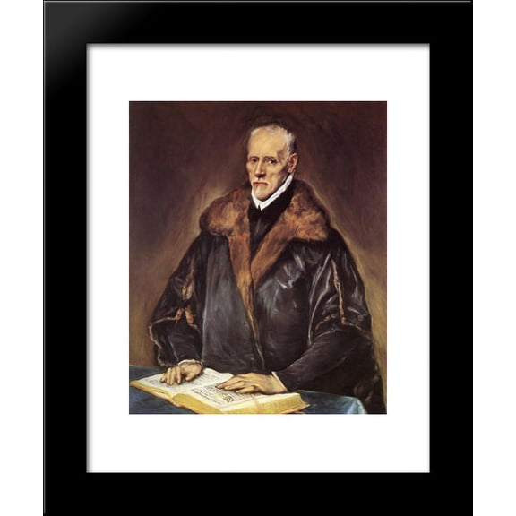 A Prelate 20x24 Framed Art Print by El Greco