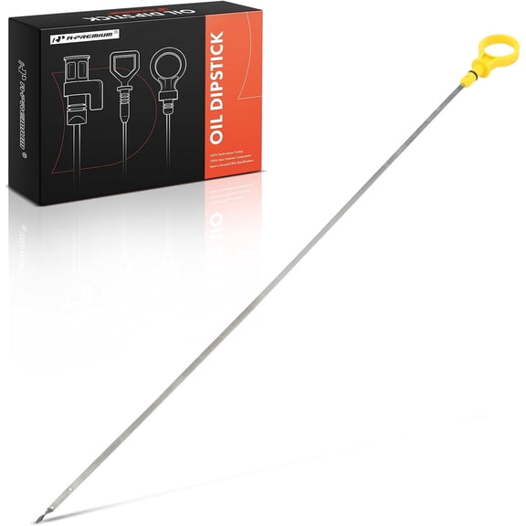 A-Premium 1.5L 4 Cyl Engine Oil Dipstick Compatible with Mazda 2 2011 2012 2013 2014, Engine Oil Measuring Rod Dip Stick