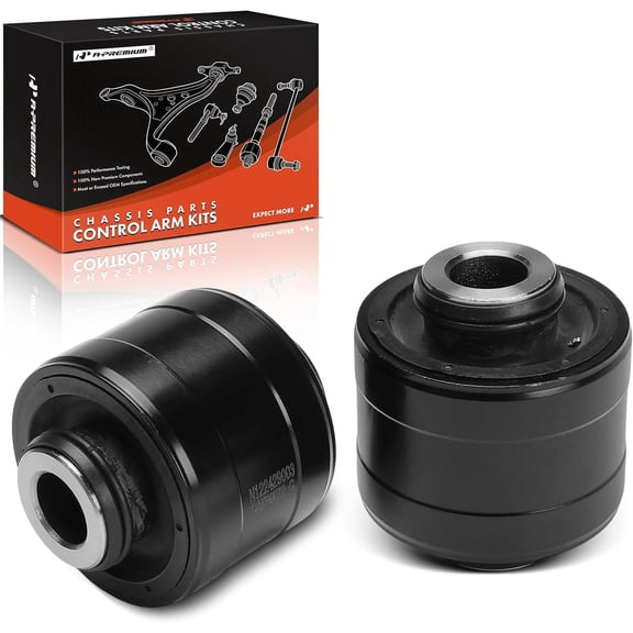 A-Premium [1] Rear Rearward Lower and [1] Rear Upper Suspension Knuckle Bushing, Compatible with Jeep KL Series - Cherokee 2014-2023