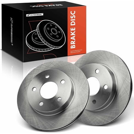 A-Premium 10.16 inch (258mm) Rear Vented Disc Brake Rotors Compatible with Select Ford, Lincoln, Mercury Models - Thunderbird/Cougar 1993-1997, Mark VIII 1993-1998