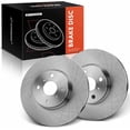 thumbnail image 1 of A-Premium 10.83 inch (275mm) Front Vented Disc Brake Rotors Compatible with Select Toyota models - Yaris 2012-2018, 2-PC Set, 1 of 9