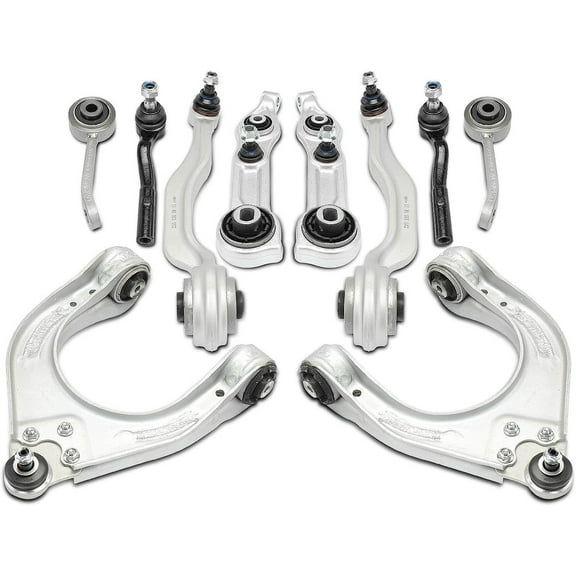 A-Premium 10 x Front Suspension Kit, Upper and Lower Control Arm Ball Joint Tie Rod End Sway Bar Link Compatible with Mercedes-Benz E320, E350, E500, E550, E55 AMG, E63 AMG, CLS500, CLS55 AMG, CLS550