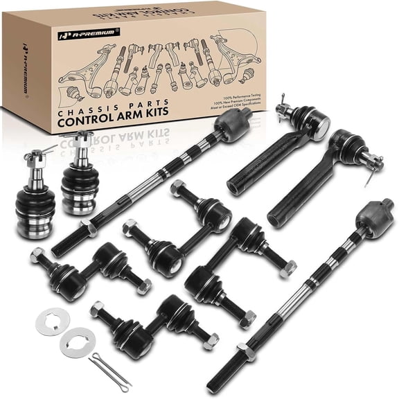 A-Premium 10Pcs Front Rear Suspension Kit Ball Joint Tie Rod End Compatible with Subaru Forester 2003-2008 Impreza 2004-2007 2.5L
