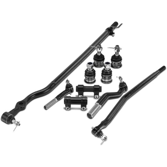 A-Premium 10Pcs Front Suspension Kit, Ball Joint Tie Rod End Compatible with Ford F-250 Super Duty/F-350 Super Duty 1999-2004, Excursion 2000-2005, 4WD