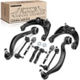 thumbnail image 1 of A-Premium 10Pcs Front Suspension Kit Upper Lower Control Arm and Ball Joint Assembly Sway Bar Link Tie Rod End Compatible with Mazda 6 2003-2008, 1 of 9