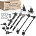 thumbnail image 1 of A-Premium 10Pcs Front and Rear Suspension Kit Stabilizer Bar Link Tie Rod End Ball Joint Compatible with Volkswagen CC 2009-2017, Passat 2007-2010, 1 of 9