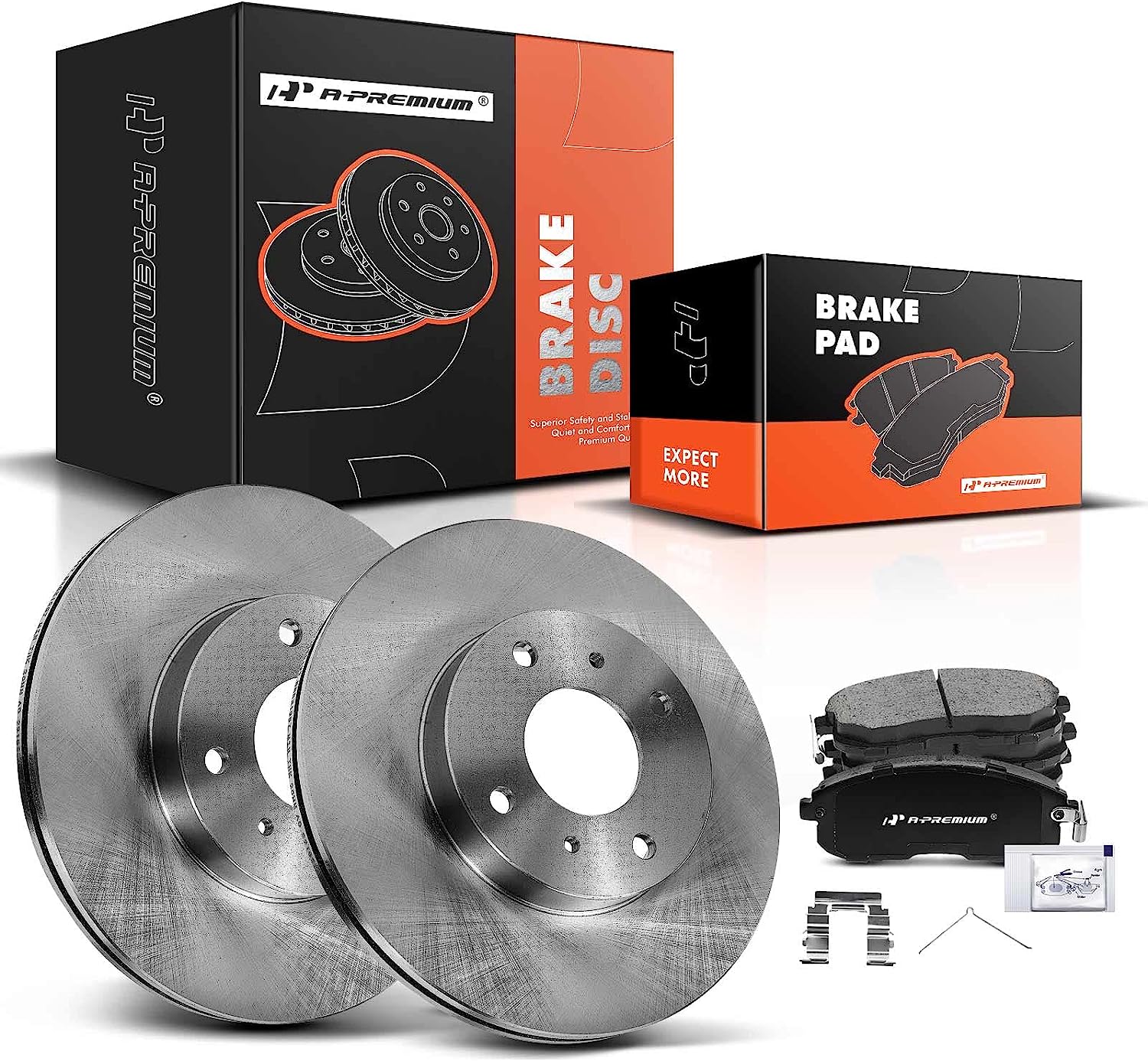 Front Brake Kit For Nissan Altima Sentra & INFINITI G20 | 6pc Rotors & Pads | Detroit Axle