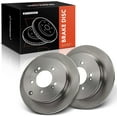 thumbnail image 1 of A-Premium 11.18 inch (284mm) Rear Solid Disc Brake Rotors Compatible with Select Hyundai & Kia Models - Azera 2006-2009, Amanti 2007-2009, 2-PC Set, 1 of 8