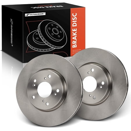 A-Premium 11.54 inch (293mm) Front Vented Disc Brake Rotors Compatible with Select Honda Models - Accord 2013-2020 2022-2023, 2-PC Set