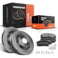 thumbnail image 1 of A-Premium 11.65 inch Front Disc Brake Rotors and Ceramic Brake Pads Kit Compatible with Nissan Altima 2007-2013 6-PC Set, 1 of 9