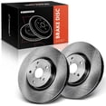 thumbnail image 1 of A-Premium 12.83 inch (326mm) Front Vented Disc Brake Rotors Compatible with Select Subaru Models - Impreza 2005-2014, WRX STI 2013-2017, 2-PC Set, 1 of 6