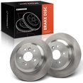 thumbnail image 1 of A-Premium 12.98 inch (329.8mm) Rear Solid Disc Brake Rotors Compatible with Select Honda Models - Pilot 2016-2022, Ridgeline 2017-2023, Passport 2019-2022, 2-PC Set, 1 of 8