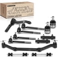 thumbnail image 1 of A-Premium 12Pcs Front Suspension Kit, Lower Ball Joint Inner Outer Tie Rod End Sway Bar Links Idler Arm, Compatible with Chevrolet Blazer 96-05, S10 96-03, GMC Jimmy 96-01, Sonoma 96-03, RWD, 1 of 9