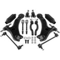 thumbnail image 1 of A-Premium 12Pcs Front Suspension Kit Lower Control Arm, Ball Joint, Sway Bar Link, Tie Rod End, Rack and Pinion Bellow Kit, Compatible with Toyota Camry Lexus ES300 2002-2003, 1 of 9