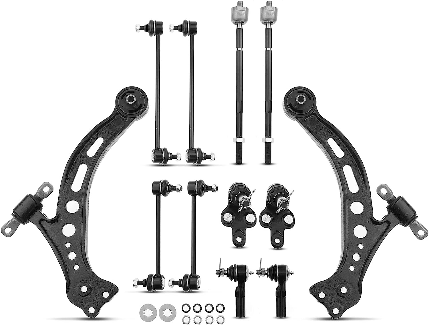 Lower Control Arms Camry LE Inner Outer Tie Rods Ends Ball Joints TOYOTA Avalon