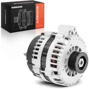 A-Premium High Output 253Amp Alternator Compatible with Chevy Silverado 1500 99-05 Silverado 2500 3500 Tahoe & GMC Sierra Yukon & Cadillac & Isuzu, 12V CW 6-Groove Pulley, Replace# 10464476 10464405