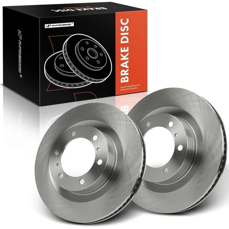 A-Premium 13.31 inch (338mm) Front Vented Disc Brake Rotors Compatible with Select Toyota, Lexus Models - 4Runner 2010-2020, GX460 2010-2021, 2.7L 4.0L 4.6L, 2-PC Set