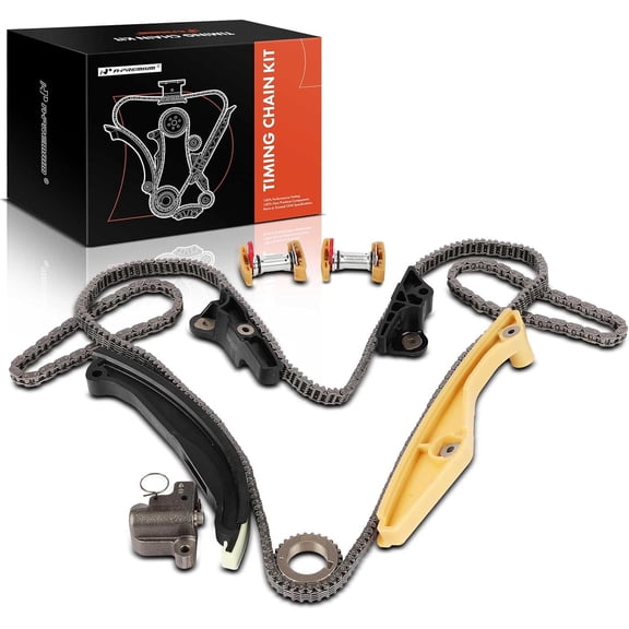 A-Premium 13PCS Engine Timing Chain Kit W/Sprocket & Tensioner & Guide Compatible with Ford & Lincoln - F-150 2011-2016, Expedition 2015-2017, Police Interceptor Utility, Navigator - V6 3.5L 3.7L
