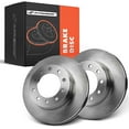thumbnail image 1 of A-Premium 14.53 inch (369mm) Front Vented Disc Brake Rotors Compatible with Select Ford Models - F-350 Super Duty, F-450 Super Duty, F-550 Super Duty, 2005-2016, 2-PC Set, 1 of 8