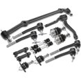 thumbnail image 1 of A-Premium 14Pcs Front Suspension Kit Inner Outer Tie Rod End & Adjusting Sleeve Sway Bar Link Ball Joint Center Link Idler Arm Compatible with Chevrolet Impala Caprice Buick Electra Cadillac DeVille, 1 of 9