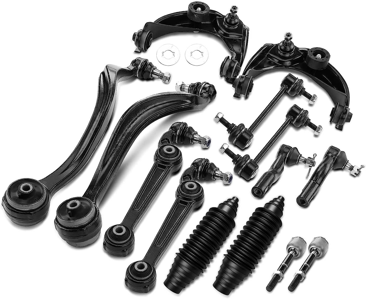 A-Premium 14Pcs Front Suspension Kit, Upper & Lower Control