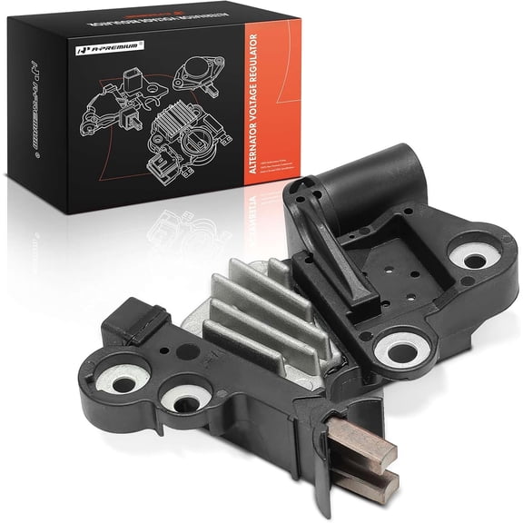 A-Premium 14V Alternator Voltage Regulator Compatible with Mercedes-Benz C63 AMG 2008-2015, C300, E63 AMG, E350, E550, S550, CLS63 AMG, CLS550, G550, SL63 AMG, SL550, CL550, CLK63 AMG, CLK550