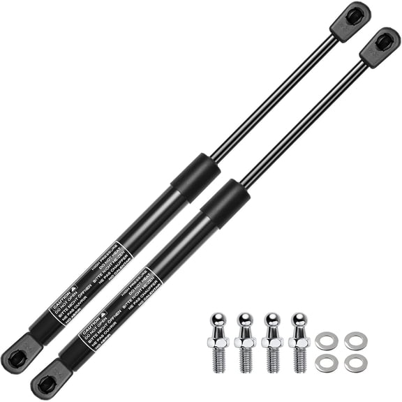 A-Premium 17.13 inch 135Lbs/601N Lift Supports Gas Spring Strut Shock Compatible with Toolbox RV Camper Tonneau Cover Cabinets Sliding Window Storage Bed Bench Lids Basement Door Boat Hatch 2-PC Set