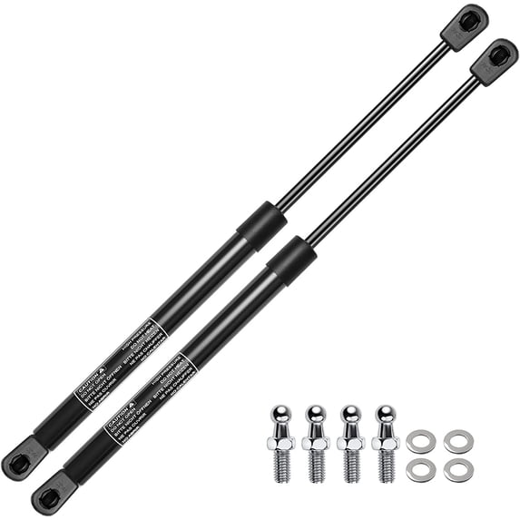 A-Premium 17.13 inch 40lb Lift Supports Gas Spring Shock Struts Replacement for Toolbox Cabinets Sliding Window Storage Bed Bench Lids Basement Door Boat Hatch 2-PC Set