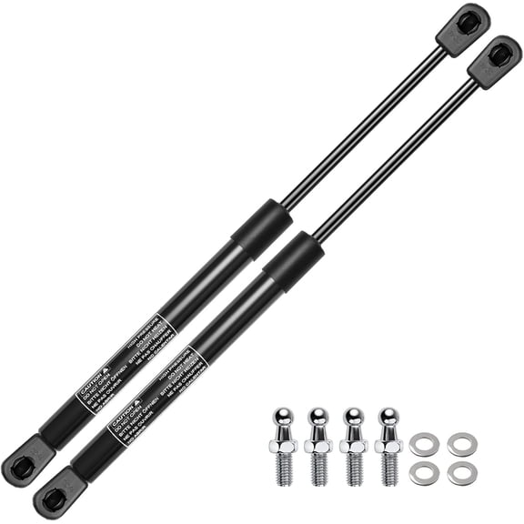 A-Premium 19.69 inch 100lb Lift Supports Gas Spring Shock Struts Replacement for Toolbox Cabinets Sliding Window Storage Bed Bench Lids Basement Door Boat Hatch 2-PC Set
