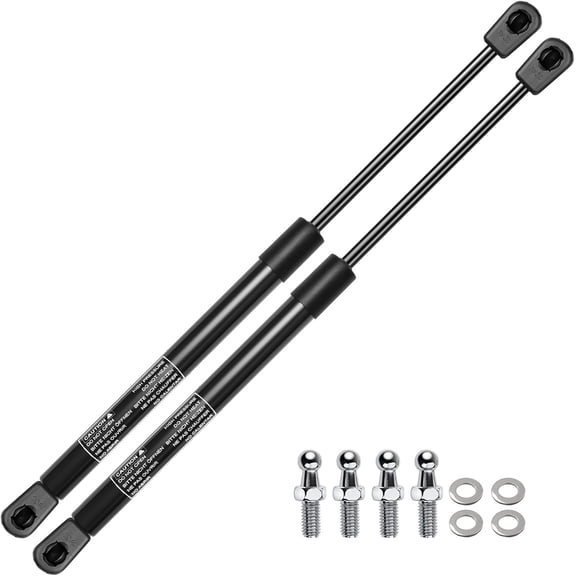 A-Premium 19.69 inch 135lb Lift Supports Gas Spring Shock Struts Replacement for Toolbox Cabinets Sliding Window Storage Bed Bench Lids Basement Door Boat Hatch 2-PC Set