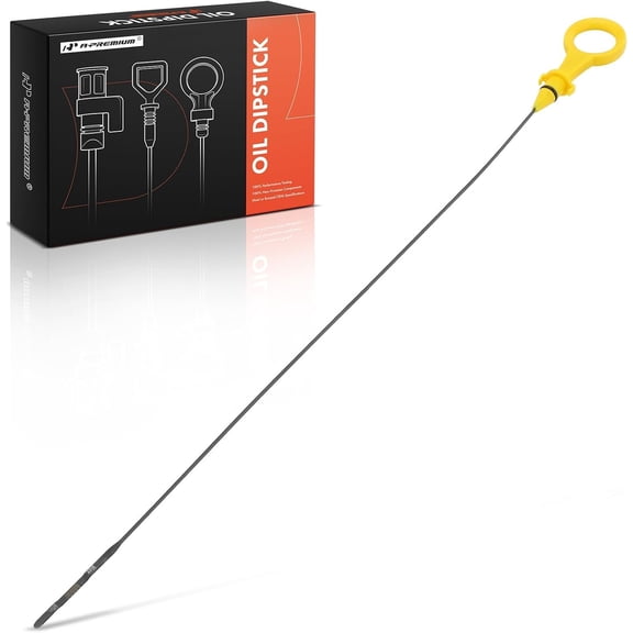 A-Premium 2.0L 4 Cyl Engine Oil Dipstick Compatible with Volkswagen Jetta, Passat CC, Tiguan, Beetle, CC & Audi A4, Q5, A5, A6, Q3, A3, A3 A4 A5 A6 Q3 TT Quattro, Engine Oil Measuring Rod Dip Stick