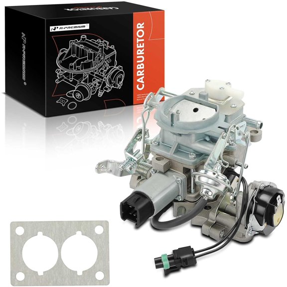 A-Premium 2 Barrel Carburetor Compatible with Jeep Wrangler, Cherokee, Wrangler Islander, Wrangler Laredo, Wrangler S 1988, Wrangler Sahara, Wrangler Sport & American Motors Concord, Eagle DL