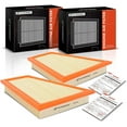 thumbnail image 1 of A-Premium 2-PC Engine Air Filter Compatible with BMW F10 E84 E89 528i, 528i xDrive, X1, Z4, 2011-2016, 2.0L 3.0L, Flexible Panel, Replace# 13717582908, 1 of 6