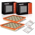 thumbnail image 1 of A-Premium 2-PC Engine Air Filter Compatible with Buick Cascada, Verano & Chevrolet Cruze, Cruze Limited, 2011-2019, 1.6L 2.0L 2.4L, Flexible Panel, Replace# 13272719, 1 of 6