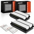 thumbnail image 1 of A-Premium 2-PC Engine Air Filter Compatible with Suzuki Aerio 2003 2004 2005 2006 2007, 2.0L 2.3L, Replace# 1378054G10000, 1378054G10, 1 of 9