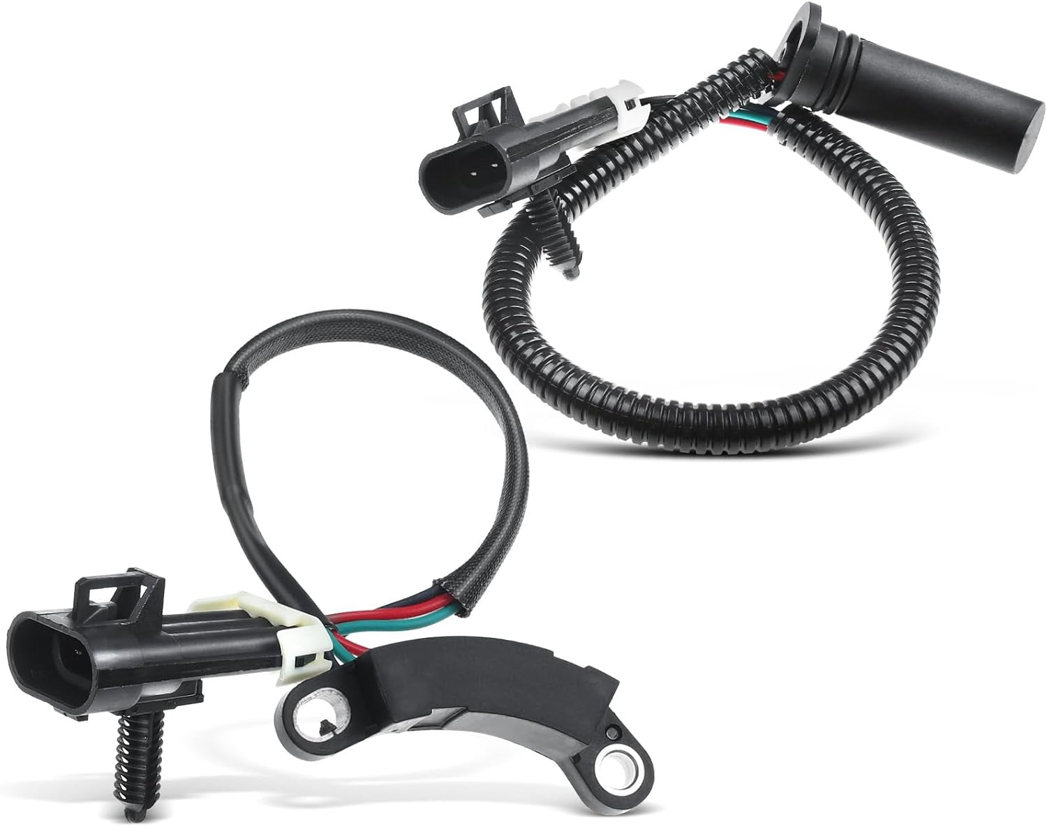 A-Premium 2-PC Engine Camshaft Crankshaft Position Sensor Compatible ...