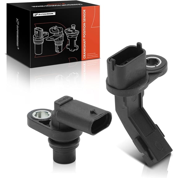 A-Premium 2-PC Engine Camshaft Crankshaft Position Sensors Compatible with Mercedes-Benz C300 2016-2020 2.0L, CLA250 2014-2020, CLA45 AMG 2014-2019, Replace# 2709050400, 2709050043
