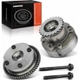 thumbnail image 1 of A-Premium 2-PC Exhaust & Intake Engine Variable Valve Timing (VVT) Sprocket Gear Camshaft Adjuster Compatible with Ford F-150, Explorer, Taurus, Flex, Police Interceptor Sedan & Lincoln Navigator, 1 of 6