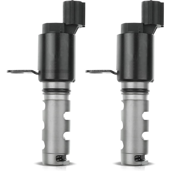 A-Premium 2-PC Intake & Exhaust Engine Variable Valve Timing (VVT) Solenoid Compatible with Hyundai Santa Fe 2010-2012, Sonata 2007-2011, Tucson & Kia Forte, Optima, 2.0L 2.4L, Replace# 243752G100
