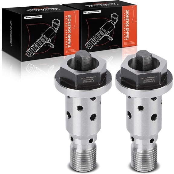 A-Premium 2-PC Intake & Exhaust Engine Variable Valve Timing (VVT) Solenoid Compatible with Mercedes-Benz C230, C300, C350, E350, E550, GLK350, GL450, GL550, S400, S550, G550, SL550, SLK280