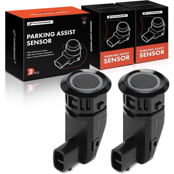 A-Premium 2-PC Rear Bumper Reverse Backup Parking Assist Sensor Compatible with Select Chevrolet Models - Captiva Sport 2008-2015, Replace# 96673471, 96673474