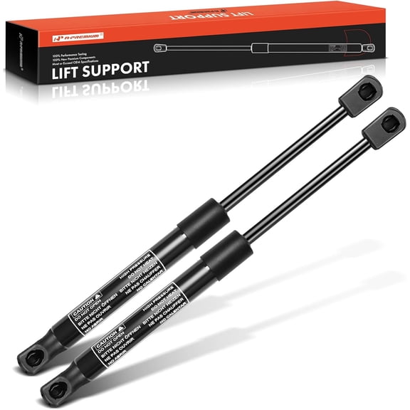 A-Premium 2-PC Rear Trunk Tailgate Lift Supports Shock Struts Spring Prop Compatible with Bentley Arnage Saloon 1998-2009 Sedan